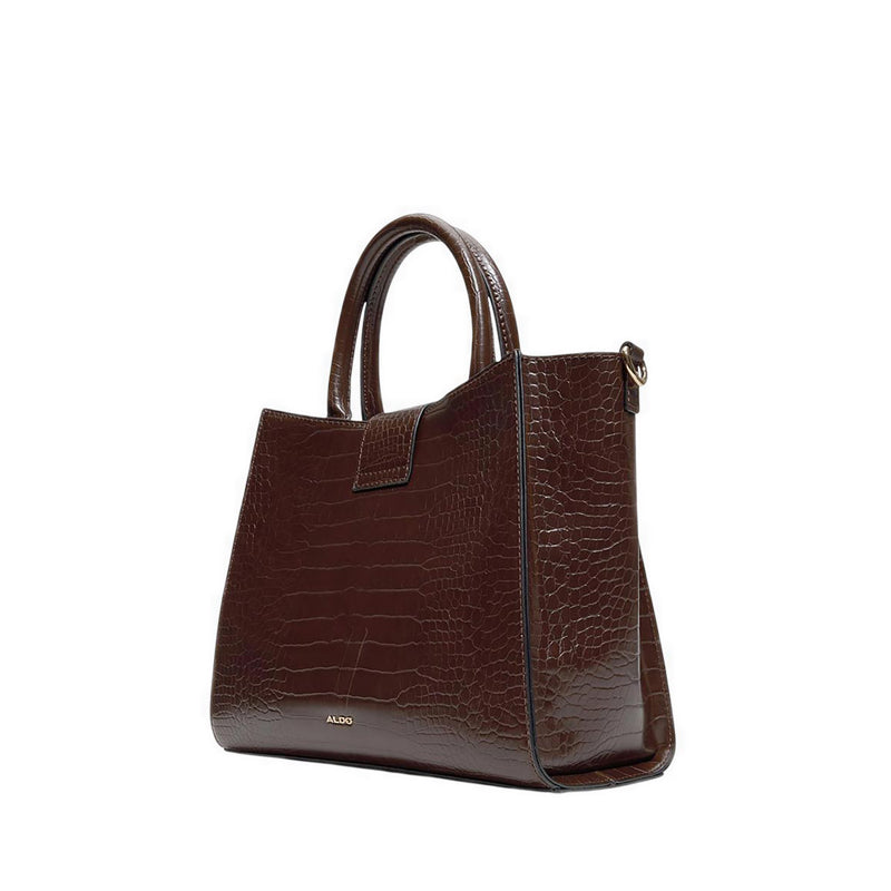 รุ่น Crealily กระเป๋าทรง Satchel ผู้หญิง - สีน้ำตาล