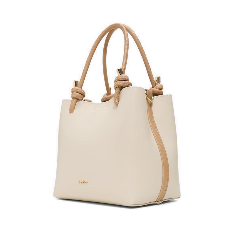 รุ่น Evielily กระเป๋าทรง Satchel ผู้หญิง - สี Tan Combo