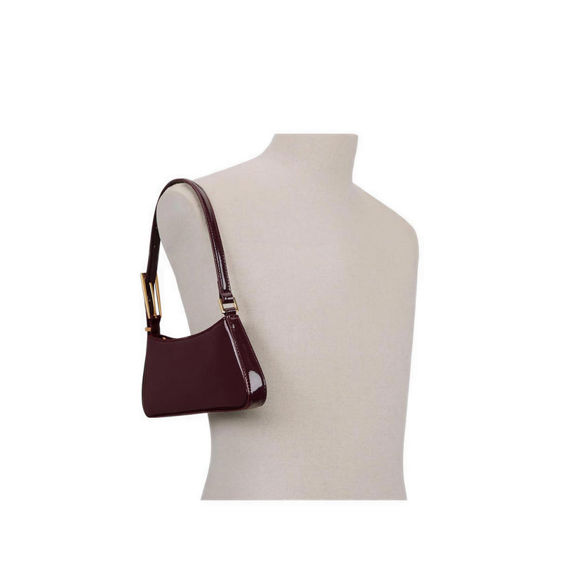 รุ่น Jabelle กระเป๋าสะพายไหล่ผู้หญิง สี Burgundy