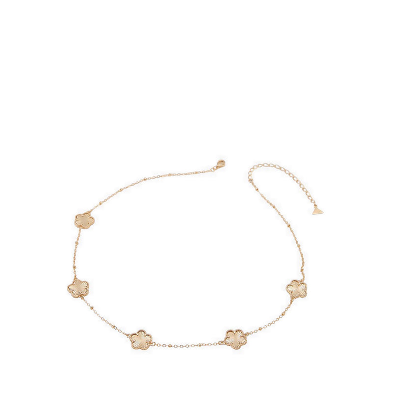 รุ่น สี Floralie สร้องคอผู้หญิง - สีทอง
