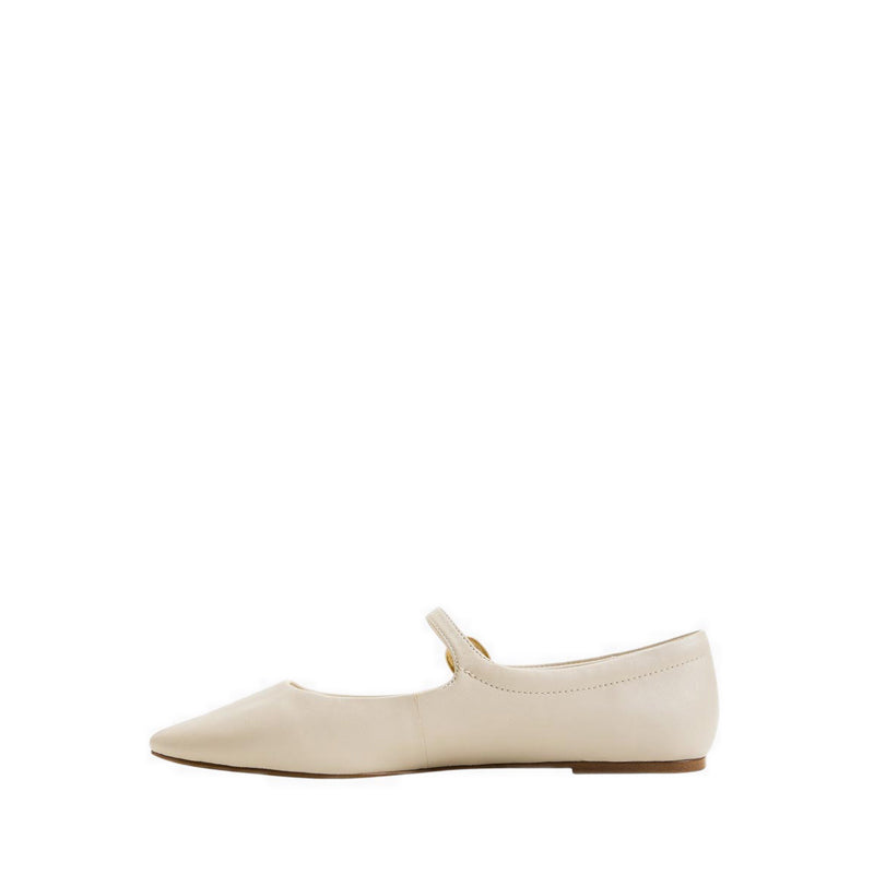 รุ่น Mary Jenna รองเท้าบัลเล่ต์ผู้หญิง - สี Other White