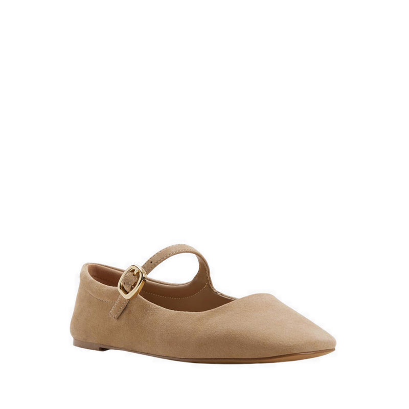 รุ่น Mary Jenna รองเท้าบัลเล่ต์ผู้หญิง - สี Beige