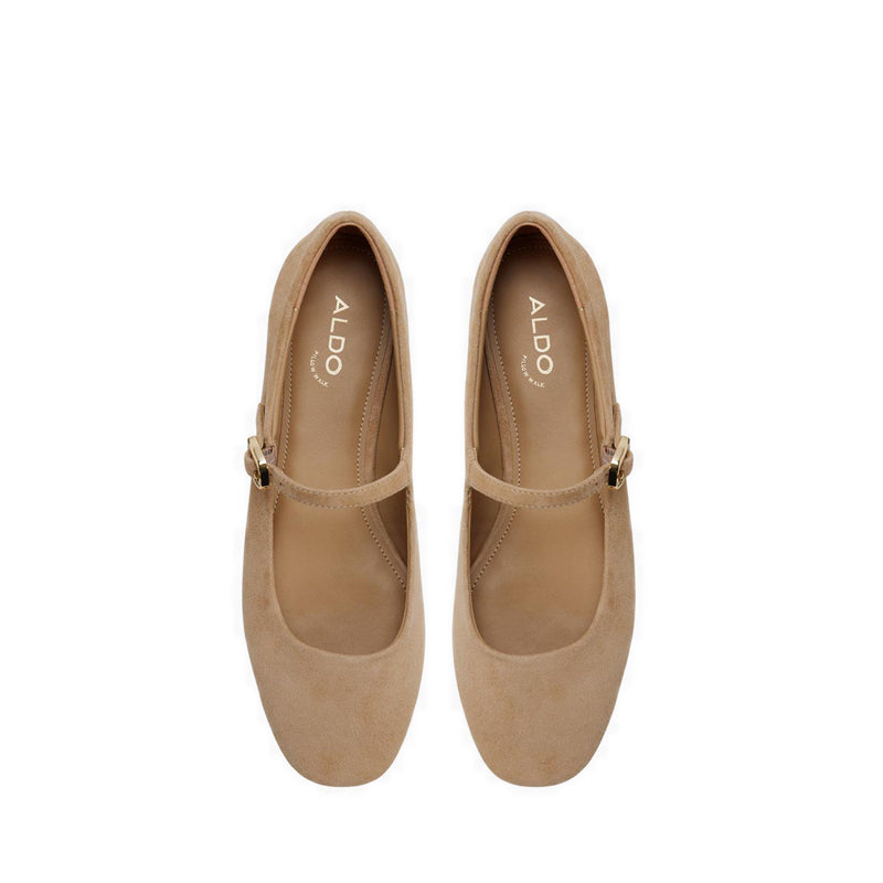 รุ่น Mary Jenna รองเท้าบัลเล่ต์ผู้หญิง - สี Beige