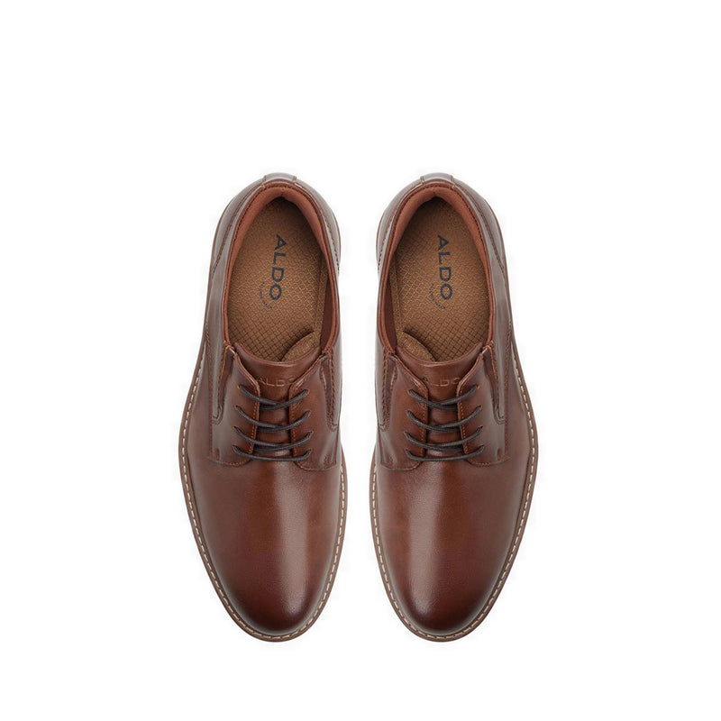 รุ่น Iker รองเท้าหนังผูกเชือกทรง Oxford ผู้ชาย - สี Tan