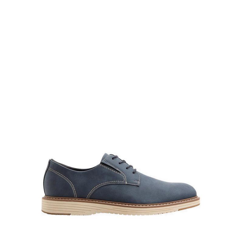 รุ่น Iker รองเท้าหนังผูกเชือกทรง Oxford ผู้ชาย - สีกรมท่า