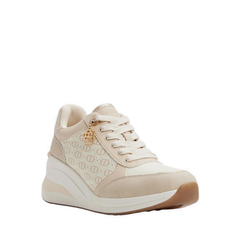 รุ่น Cambay รองเท้าผ้าใบส้นเตารีดผู้หญิง - สี Bone