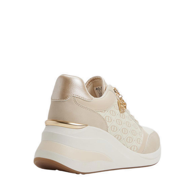 รุ่น Cambay รองเท้าผ้าใบส้นเตารีดผู้หญิง - สี Bone