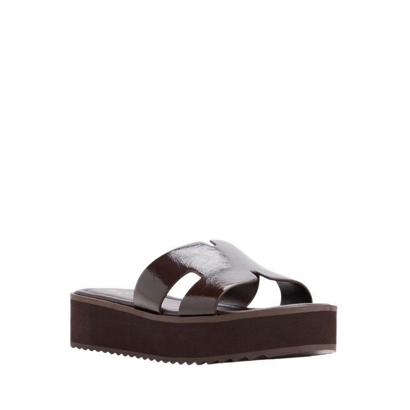 รุ่น Anayelie รองเท้าแตะชายหาด ผู้หญิง - สี Dark Brown