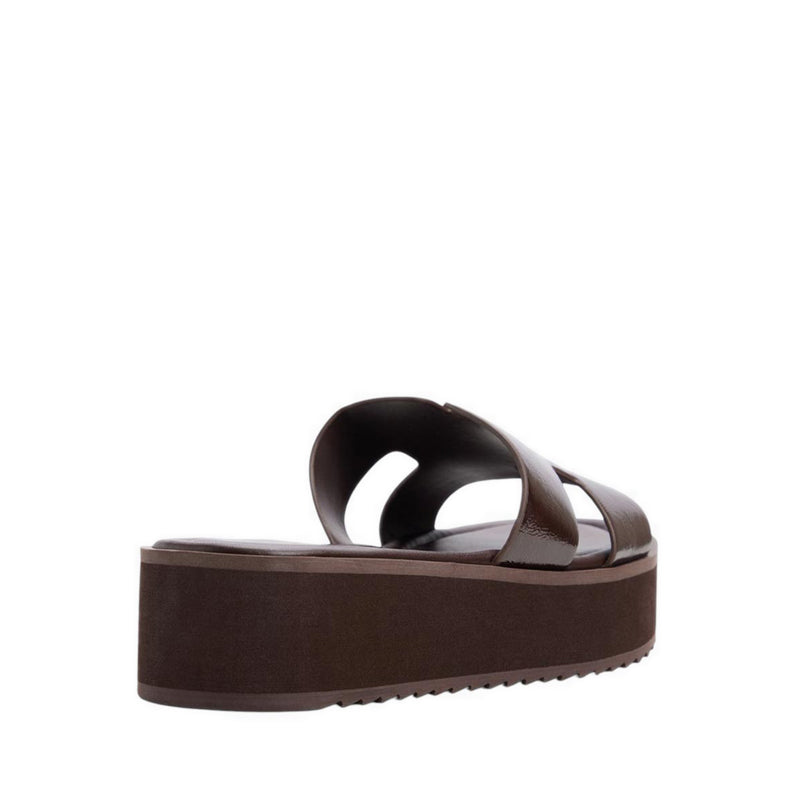 รุ่น Anayelie รองเท้าแตะชายหาด ผู้หญิง - สี Dark Brown