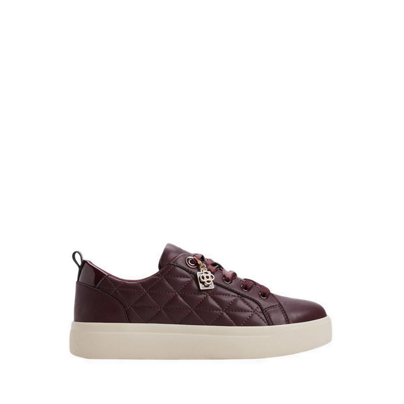 รุ่น Wildflowers รองเท้าผ้าใบผู้หญิง - สี Bordo