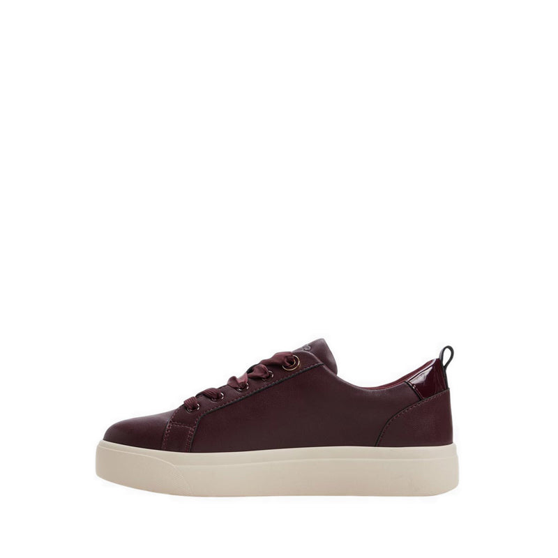 รุ่น Wildflowers รองเท้าผ้าใบผู้หญิง - สี Bordo