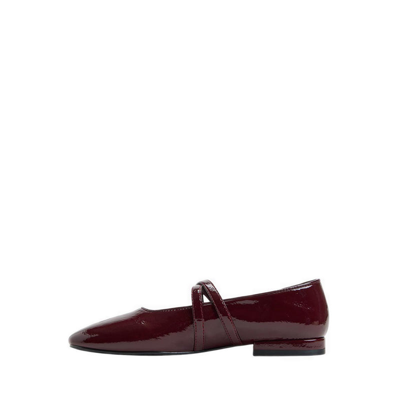รุ่น Elinora รองเท้าบัลเล่ต์ ผู้หญิง - สี Bordo