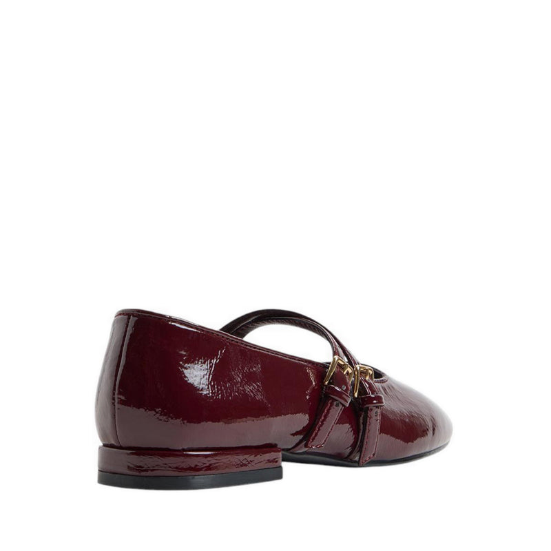 รุ่น Elinora รองเท้าบัลเล่ต์ ผู้หญิง - สี Bordo