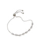 รุ่น Jacquelinee สร้อยข้อมือ ผู้หญิง - สี Silver/Clear Multi
