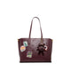 รุ่น Austine กระเป๋าโท้ท ผู้หญิง - สี Bordo