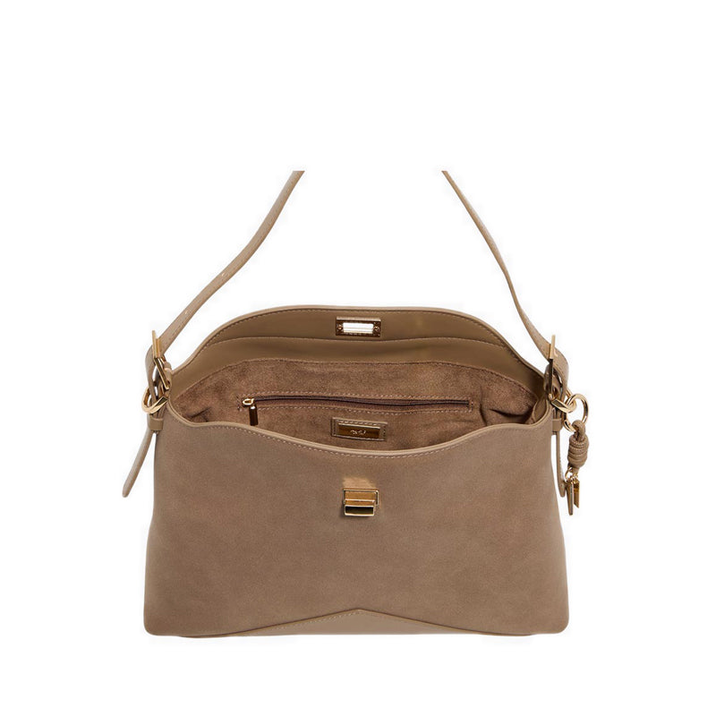 รุ่น Jacq กระเป๋าสะพายไหล่ ผู้หญิง - สี Taupe