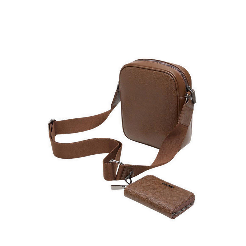 รุ่น Maximiliann กระเป๋าสะพายข้าง ผู้ชาย - สี Medium Brown