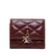รุ่น Salliy  กระเป๋าสตางค์/กระเป๋าใส่เหรียญผู้หญิง สี Bordo