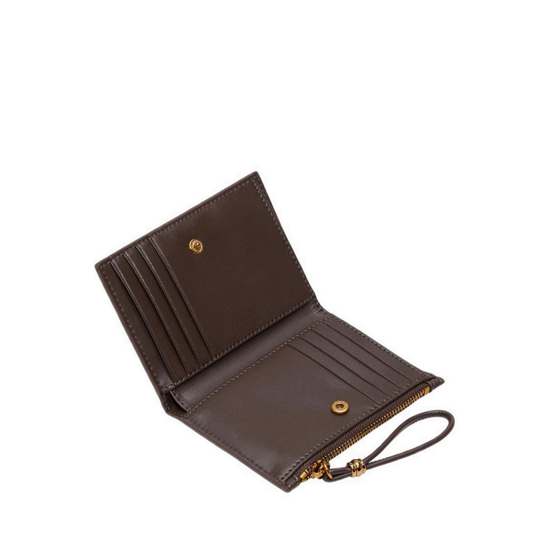 รุ่น Raiyea  กระเป๋าสตางค์/กระเป๋าใส่เหรียญผู้หญิง สี Dark Brown