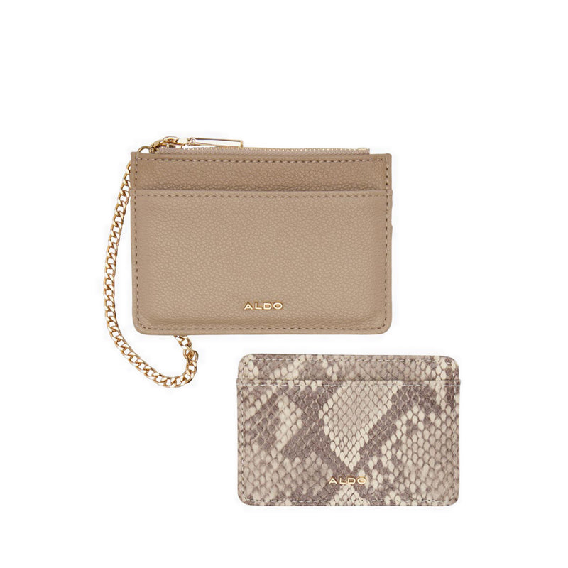 รุ่น Nathaliea กระเป๋าสตางค์ ผู้หญิง - สี Taupe