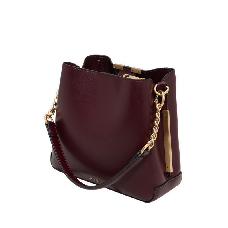 รุ่น Nailia กระเป๋าทรงบักเก็ตผู้หญิง - สี Bordo