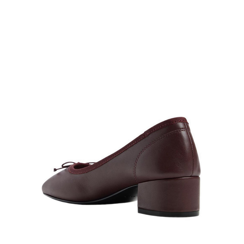 รุ่น Norreybow รองเท้าบัลเล่ต์แพลตฟอร์ม ผู้หญิง - สี Burgundy